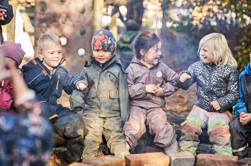 Livsglæde ved bålet