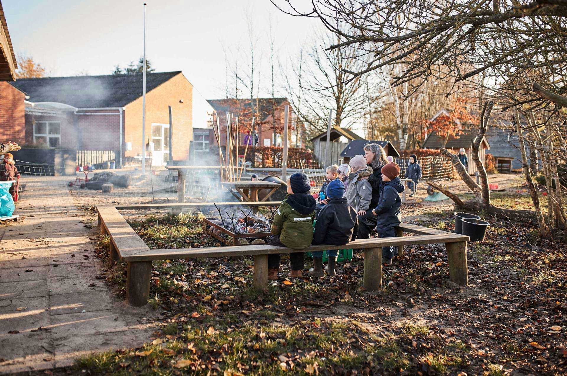 Bålstedet er sikker garant for hygge